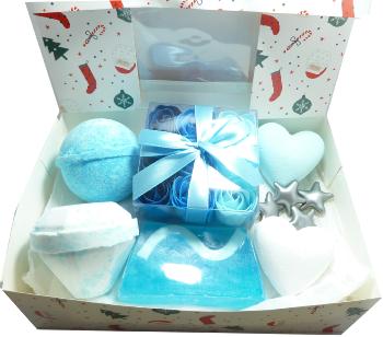 Coffret bain Bleu Givré