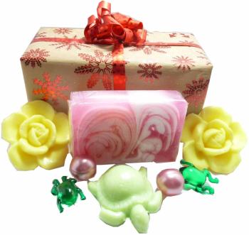 Ballotin savons Rose-Citron