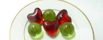 Perles de bain Pomme-Fraise