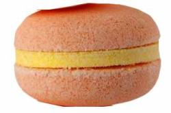Macaron de bain Pêche