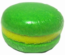 Macaron de bain parfum pomme