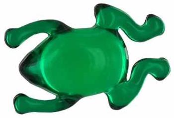 Perles de bain grenouille verte
