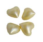 Perles de Bain Cœur vanille par 3