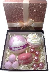 Coffret de Bain Rose Gourmande