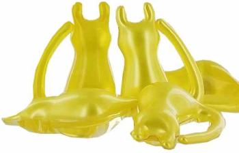 Perle de bain animal chat vanille